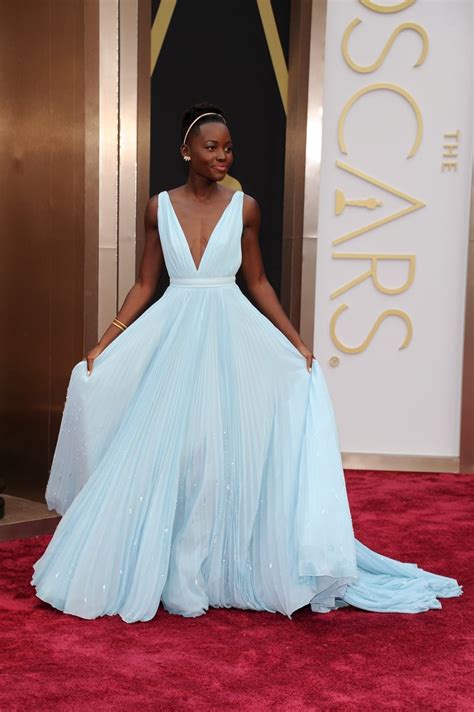 lupita nyong'o blue prada dress|lupita red carpet.